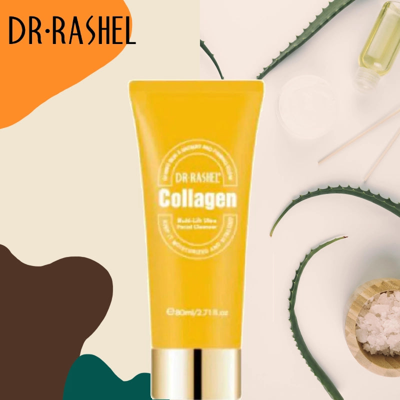 DR RASHEL Collagen Multi-Lift Ultra Essence Facial Cleanser 80ml Face Wash DR RASHEL Collagen Multi-Lift Ultra Essence Facial Cleanser 80ml Face Wash