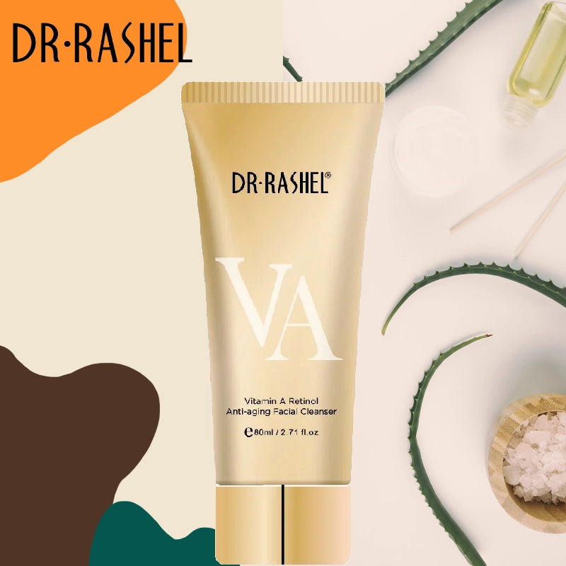 DR RASHEL Face Wash Vitamin A Retinol Anti-Aging Facial Cleanser 80ml DR RASHEL Face Wash Vitamin A Retinol Anti-Aging Facial Cleanser 80ml