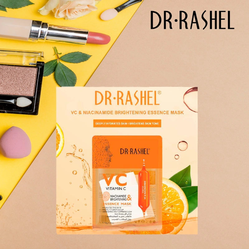 Dr.Rashel Niacinamide And Brightening Vitamin C Mask - 5-Mask Dr.Rashel Niacinamide And Brightening Vitamin C Mask - 5-Mask