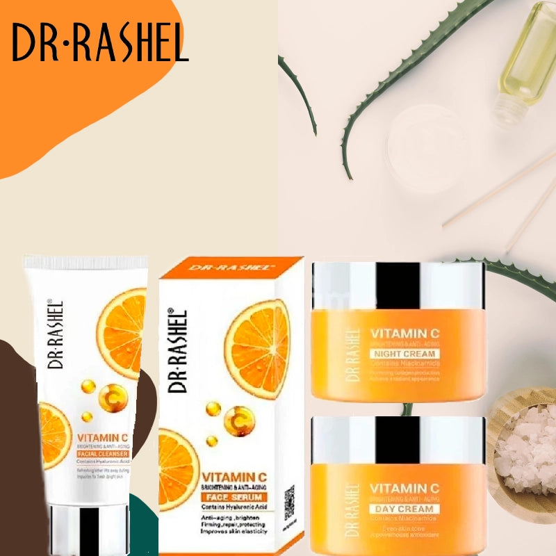 Dr Rashel Vitamin C Pack Of 3 - Day & Night Cream Dr Rashel Vitamin C Pack Of 3 - Day & Night Cream
