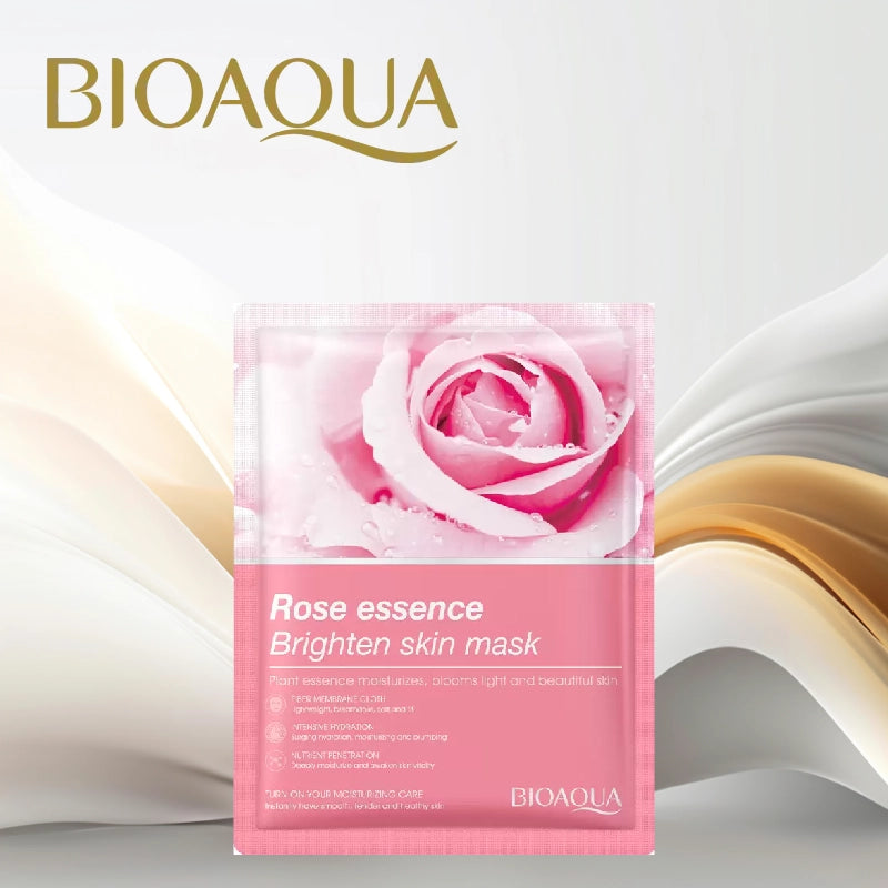 BIOAQUA Rose Essence Brighten Skin Mask 25g BIOAQUA Rose Essence Brighten Skin Mask 25g