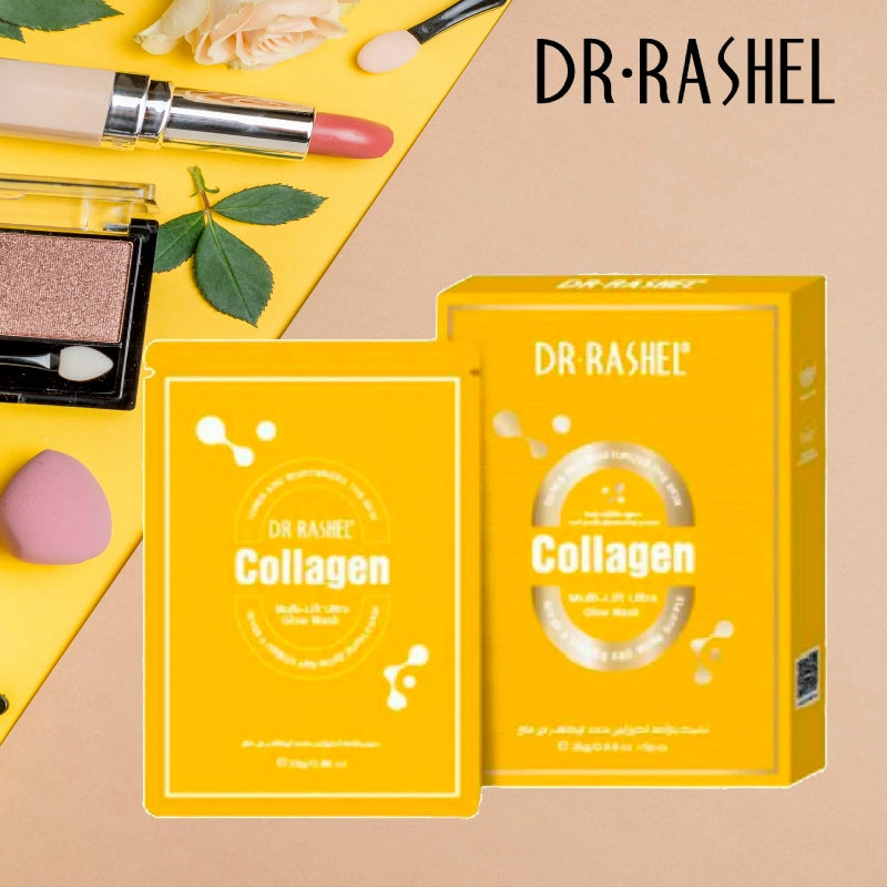 DR RASHEL Collagen Multi-Lift Ultra Glow Mask 25g 5pcs DR RASHEL Collagen Multi-Lift Ultra Glow Mask 25g 5pcs