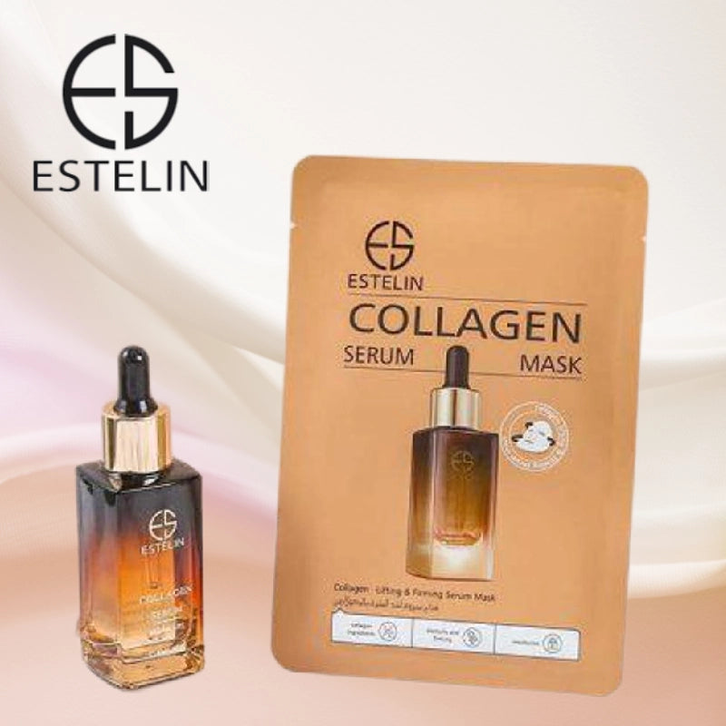 Estelin Lifting & Friming Serum Mask - Collagen - 1 Piece Estelin Lifting & Friming Serum Mask - Collagen - 1 Piece