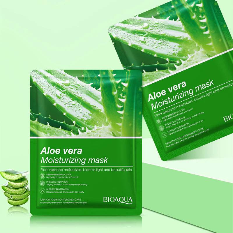 BIOAQUA Aloe Vera Moisturizing Face Sheet Mask BIOAQUA Aloe Vera Moisturizing Face Sheet Mask