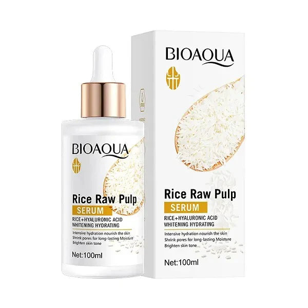 BIOAOUA Hyaluronic Acid Rice Raw Pulp Essence Face Serum 100ml BIOAOUA Hyaluronic Acid Rice Raw Pulp Essence Face Serum 100ml