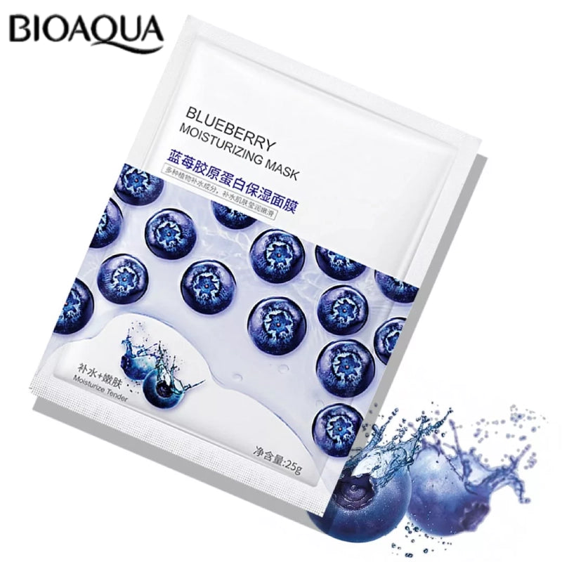 BIOAQUA Blueberry Moisturizing Mask 25g – Coswin.pk