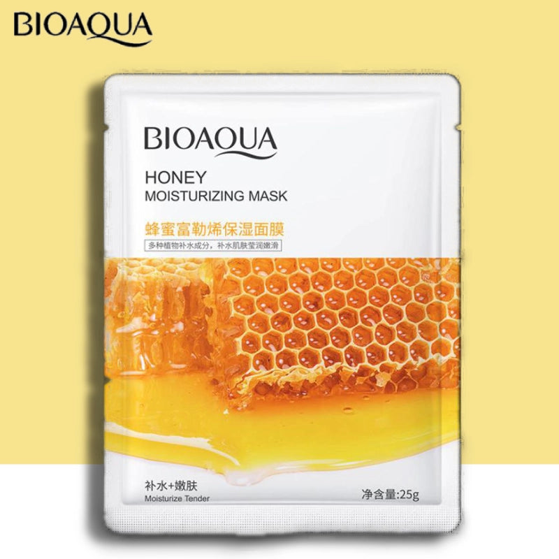 BIOAQUA Honey Moisturizing Sheet Mask 25g BIOAQUA Honey Moisturizing Sheet Mask 25g