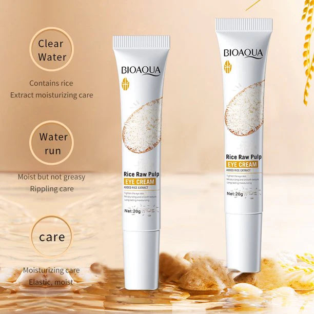 BIOAQUA Rice Raw Pulp Eye Cream 20g BIOAQUA Rice Raw Pulp Eye Cream 20g
