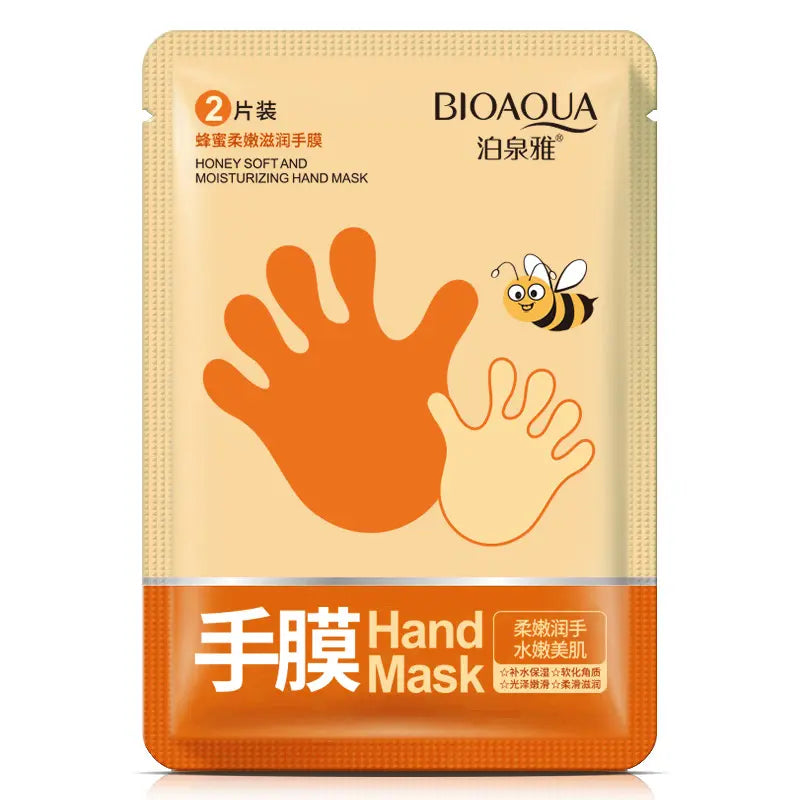 BIOAQUA Honey Hand Care Mask Sheet Gloves 1 Pair BIOAQUA Honey Hand Care Mask Sheet Gloves 1 Pair