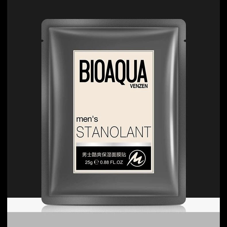 Bioaqua Men's Stanolant Moisturizing Facial Sheet Mask BQY67116 Bioaqua Men's Stanolant Moisturizing Facial Sheet Mask BQY67116