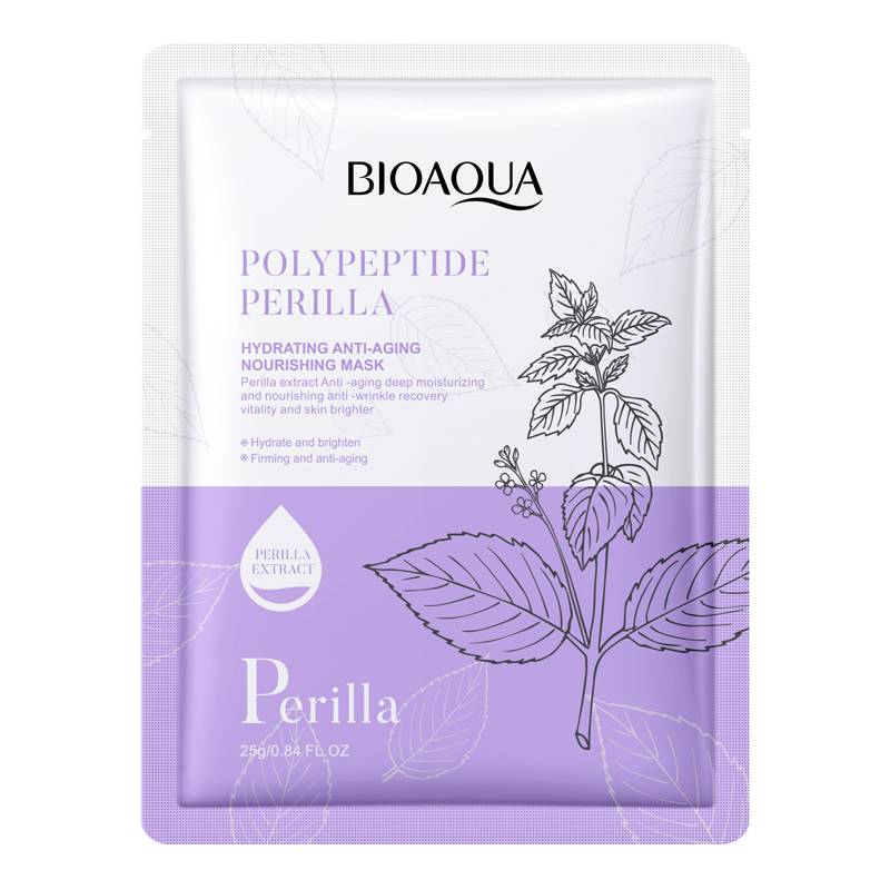 Bioaqua Polypeptide Perilla Hydrating Anti-Aging Face Sheet Mask Bioaqua Polypeptide Perilla Hydrating Anti-Aging Face Sheet Mask