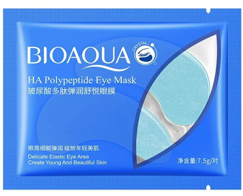 BIOAQUA Hydrogel Eye Patches With HA Polyrertide Eye Mask BIOAQUA Hydrogel Eye Patches With HA Polyrertide Eye Mask
