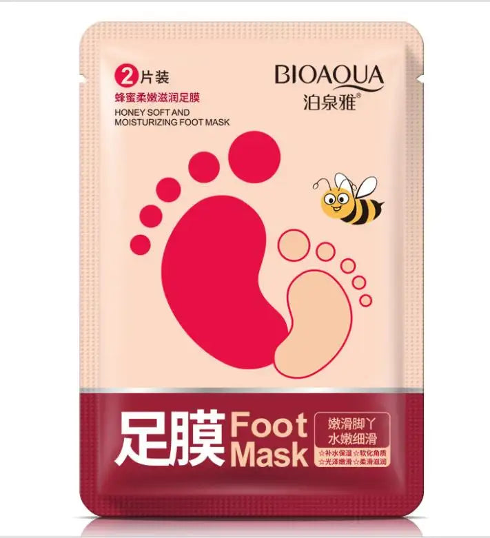 BIOAQUA Honey Soft and Moisturizing Foot Mask (Pair) BIOAQUA Honey Soft and Moisturizing Foot Mask (Pair)