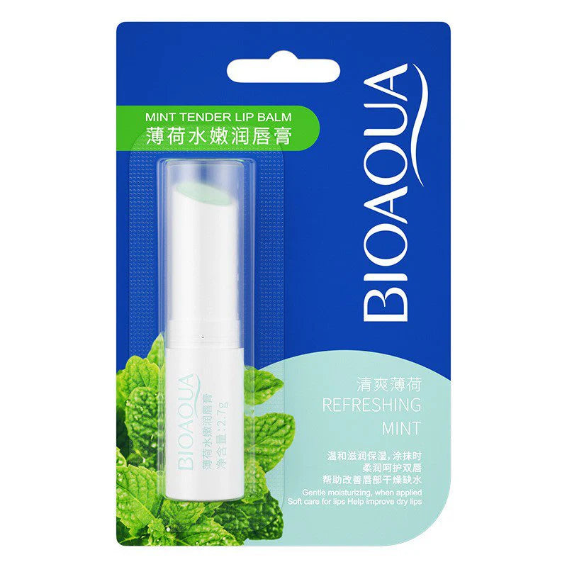 BIOAQUA Moisturizing Mint Tender Lip Balm BQY22040 BIOAQUA Moisturizing Mint Tender Lip Balm BQY22040