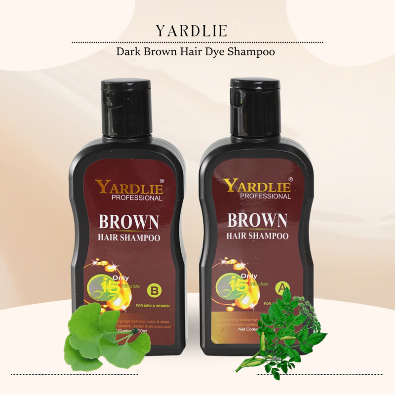Yardlie Profssional Hair Dye Shampoo Mixing Paste Dark Brown 200ml Yardlie Profssional Hair Dye Shampoo Mixing Paste Dark Brown 200ml
