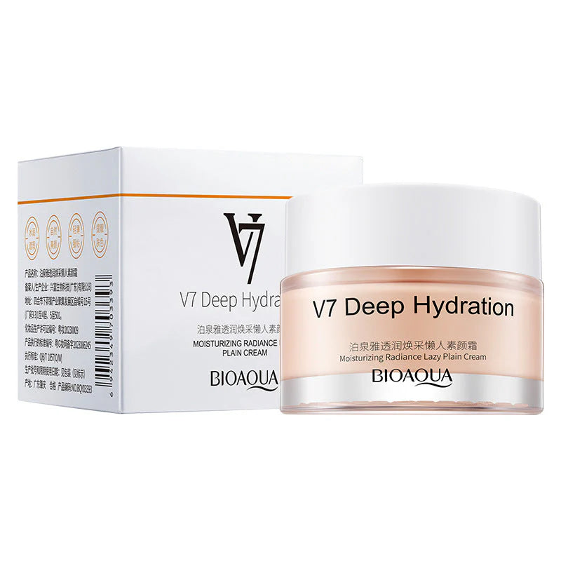 BIOAQUA V7 Deep Hydration Moisturizing Radiance Lazy Cream BQY03393 BIOAQUA V7 Deep Hydration Moisturizing Radiance Lazy Cream BQY03393