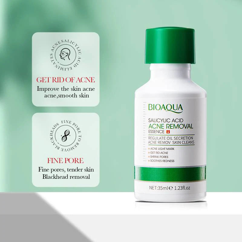 BIOAQUA Salicylic Acid Acne Removal Essence Serum 35ml BIOAQUA Salicylic Acid Acne Removal Essence Serum 35ml