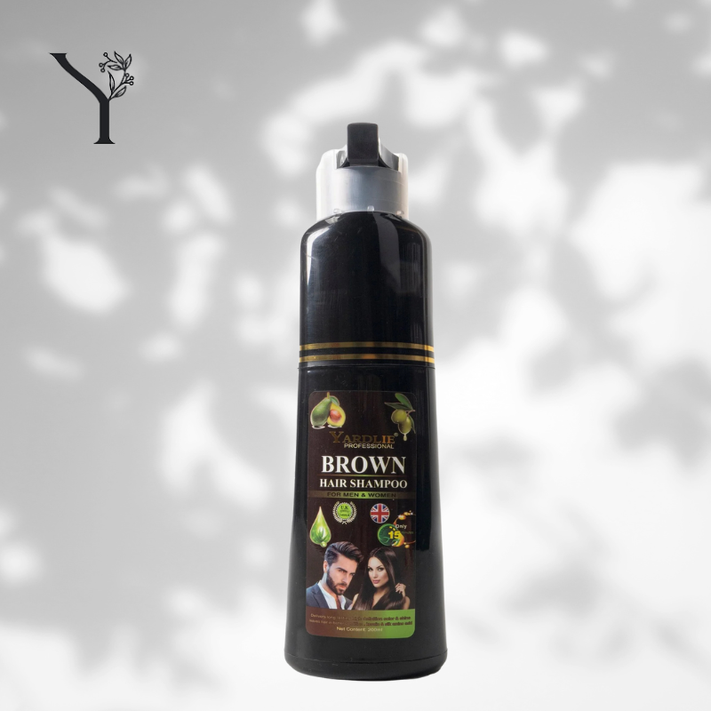 Yardlie Dark Brown Hair Color Shampoo 200ml Yardlie Dark Brown Hair Color Shampoo 200ml