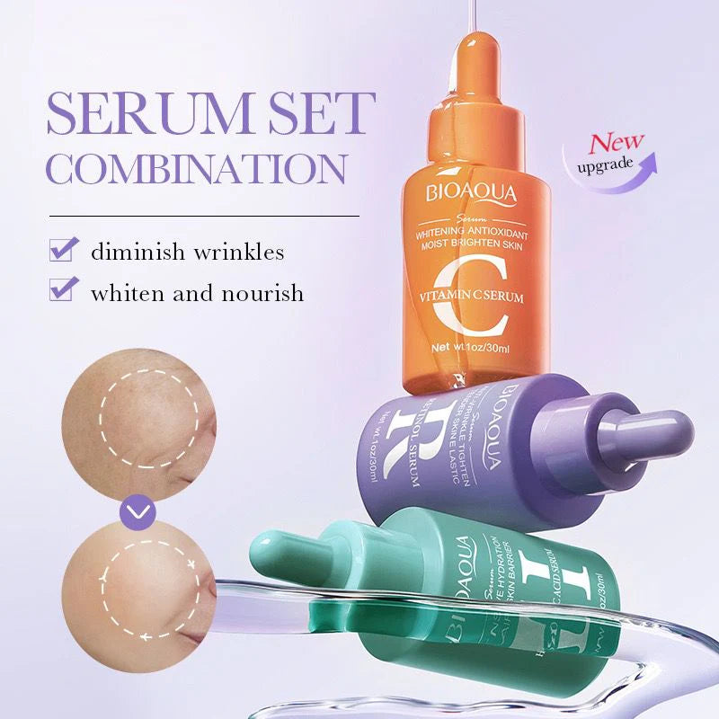 BIOAOUA Whitening Anti Wrinkle Hyaluronic Acid Serum Combination Set BIOAOUA Whitening Anti Wrinkle Hyaluronic Acid Serum Combination Set