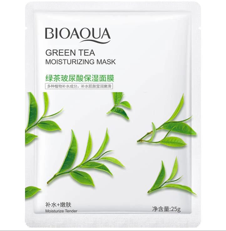 BIOAQUA Green Tea Moisturizing Face Sheet Mask BIOAQUA Green Tea Moisturizing Face Sheet Mask