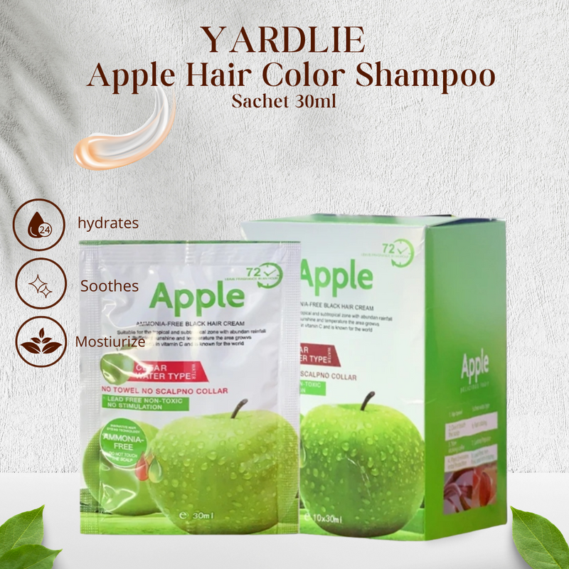 Apple Dark Brown Sachet Hair Color 30ml Apple Dark Brown Sachet Hair Color 30ml