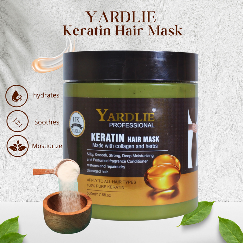Yardlie Collagen & Herbs 2 in 1 Hair Mask 500g Yardlie Collagen & Herbs 2 in 1 Hair Mask 500g