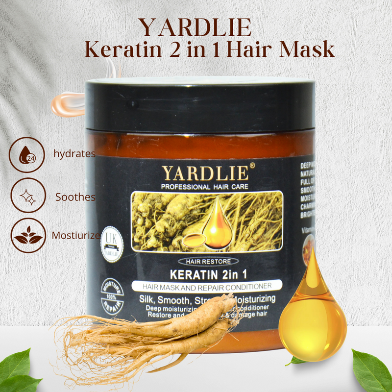 Yardlie Ginseng 2 in 1 Hair Mask 500g Yardlie Ginseng 2 in 1 Hair Mask 500g