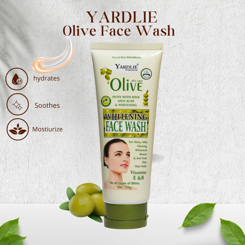 Yardlie Professional Olive Face Wash 120g Yardlie Professional Olive Face Wash 120g