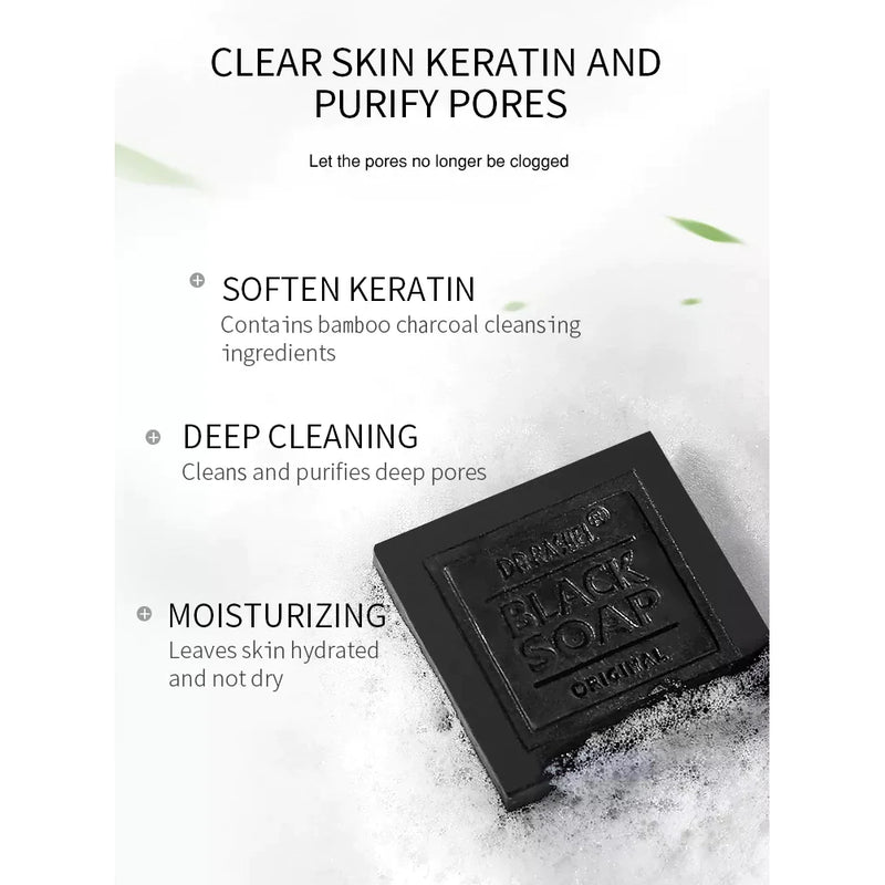 Dr. Rashel Black Soap Collagen & Charcoals Deep Cleansing Dr. Rashel Black Soap Collagen & Charcoals Deep Cleansing