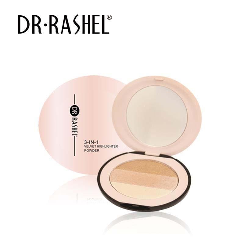 Dr.Rashel 3 In 1 Velvet Highlighter Powder Dr.Rashel 3 In 1 Velvet Highlighter Powder