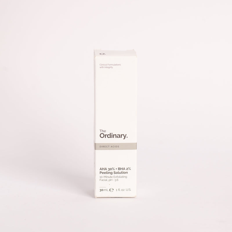 The Ordinary- AHA 30% + BHA 2% Peeling Solution, 30ml The Ordinary- AHA 30% + BHA 2% Peeling Solution, 30ml