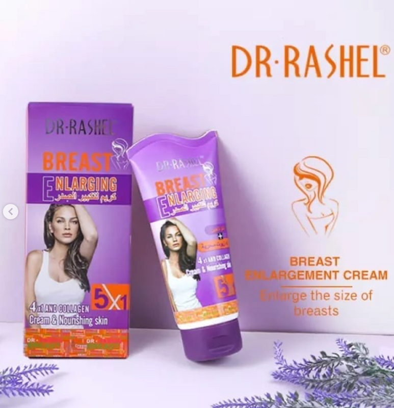 Dr Rashel Breast Collagen Enlarging & Tightening cream 5 in one Dr Rashel Breast Collagen Enlarging & Tightening cream 5 in one