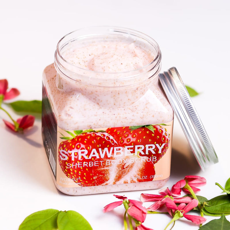 Wokali Strawberry Body Scrub (350 ml) Wokali Strawberry Body Scrub (350 ml)