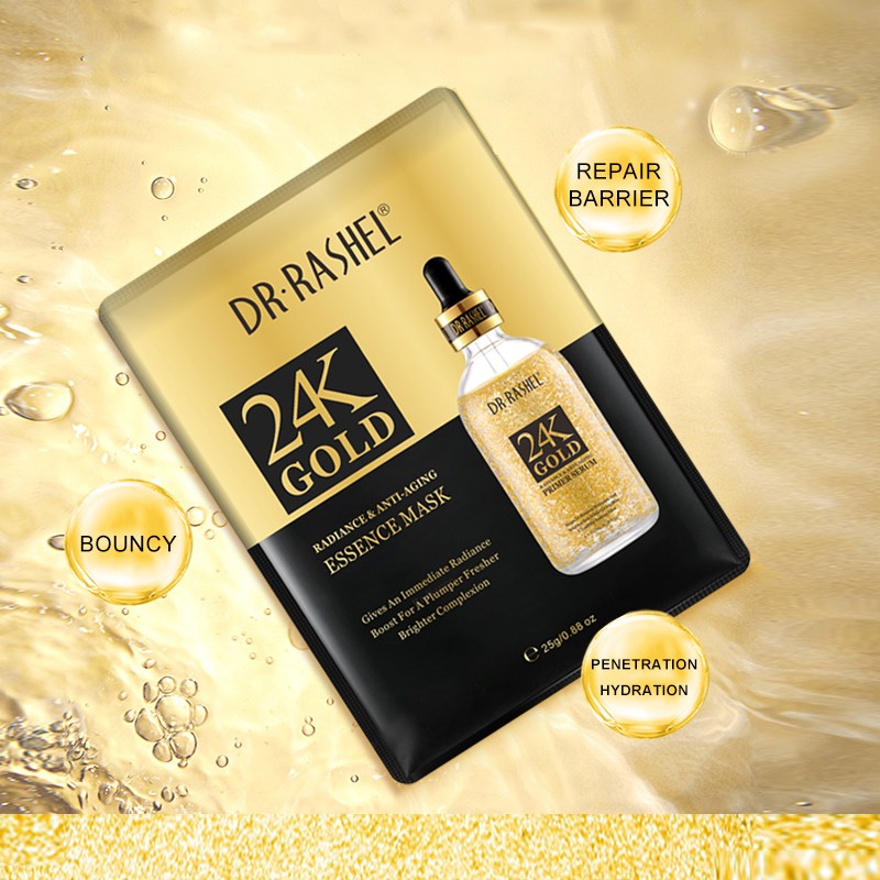 Dr. Rashel 24K Gold Radiance & Anti-Aging Essence Mask Dr. Rashel 24K Gold Radiance & Anti-Aging Essence Mask