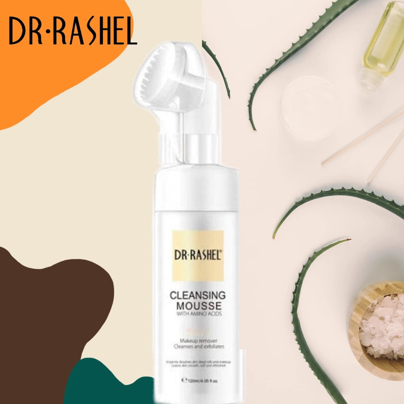 Dr.Rashel Amino Acid Cleansing Mousse Bubble Freckles Makeup Removal Facial Cleanser - 125ml