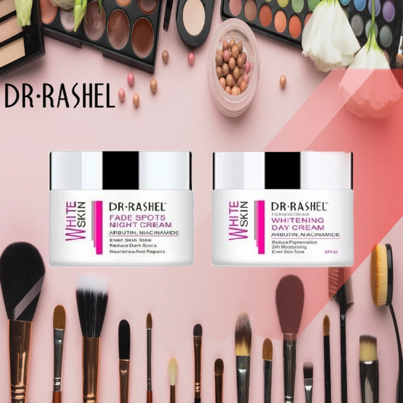 Dr.Rashel White Fade Spot Night Cream + Whitening Day Cream - Pack Of 2