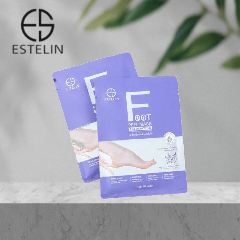 ESTELIN Foot Care Series Lavender Exfoliating Foot Peel Mask