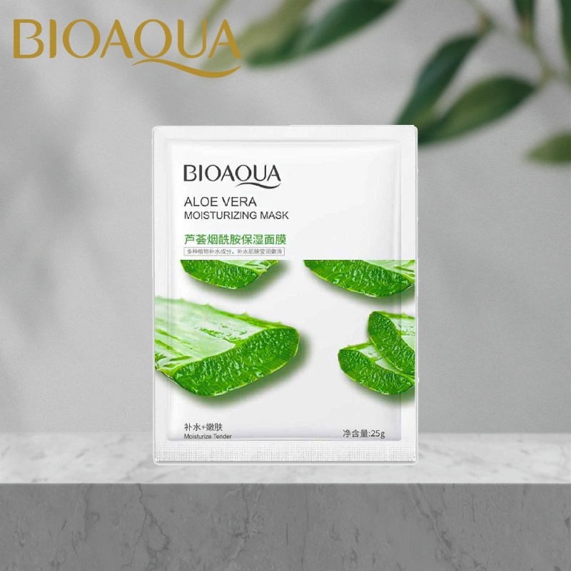 Bioaqua Aloe Vera Moisturizing Sheet Mask 25g Coswin Pk