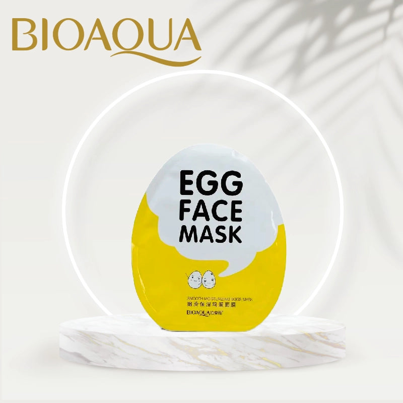 BIOAQUA Egg Face Mask Smooth Moisturizing 25g