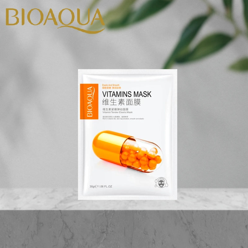 BIOAQUA Vitamin Tender Elastic Mask