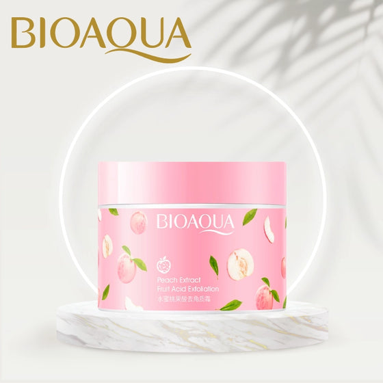 Bioaqua Peach Extract Fruit Acid Exfoliating Face Gel Cream 140g