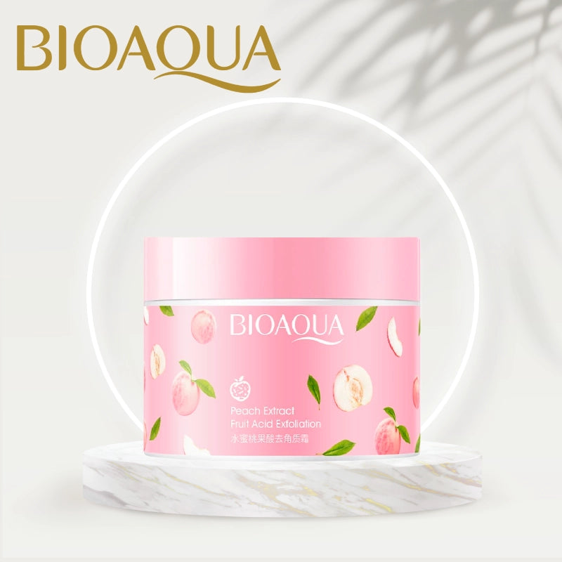 Bioaqua Peach Extract Fruit Acid Exfoliating Face Gel Cream 140g