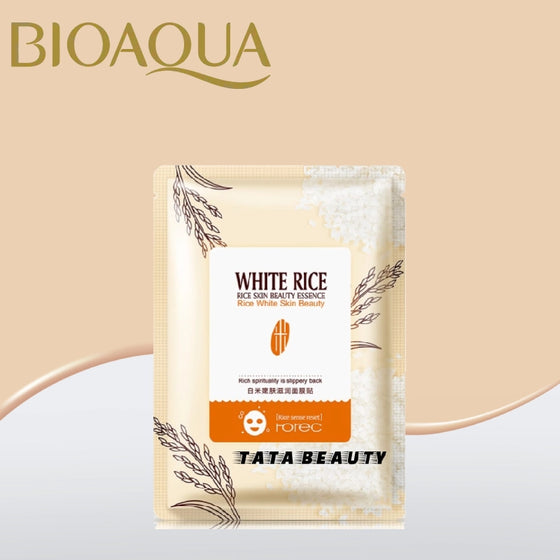 Hchana Cleaned Rice Skin Beauty Essence Facial Mask