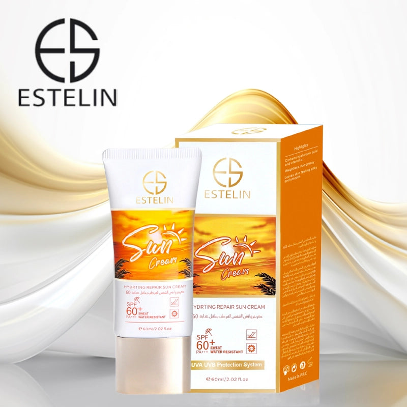 ESTELIN Moisturizing and Repairing Sun Cream SPF60+