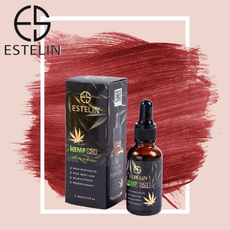 Estelin Multi purpose Face Body & Hair Hemp Oil - 30m
