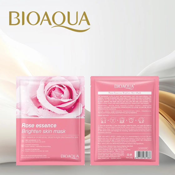 BIOAQUA Rose Essence Brighten Skin Mask 25g