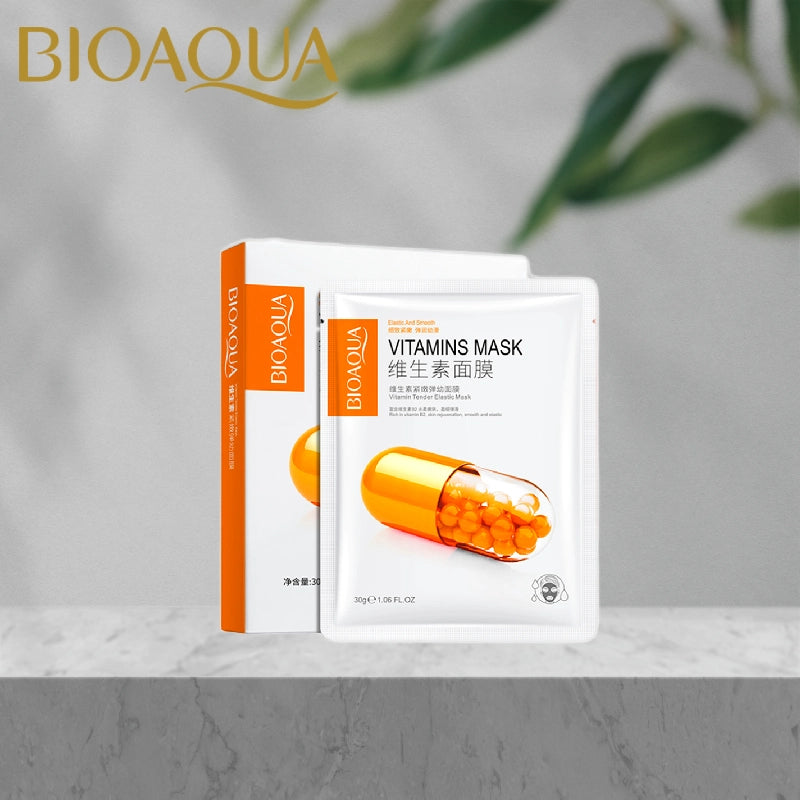 BIOAQUA Vitamin Tender Elastic Mask