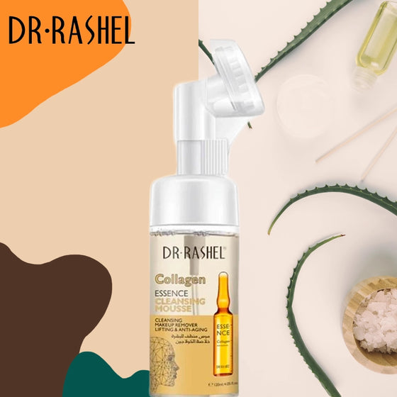 Dr.Rashel Collagen Cleansing Essence Mousse + Collagen Essence Spray - Pack Of 2