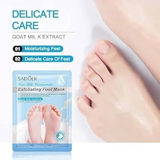 Sadoer Exfoliating Foot Mask Goat Milk Essence