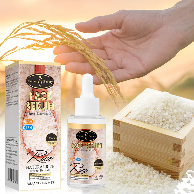Aichun Beauty Moisturizing, Brightening and Anti Acne Rice Face Serum AC3122